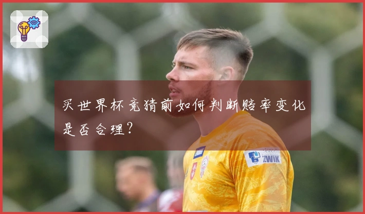 买世界杯竞猜前如何判断赔率变化是否合理？