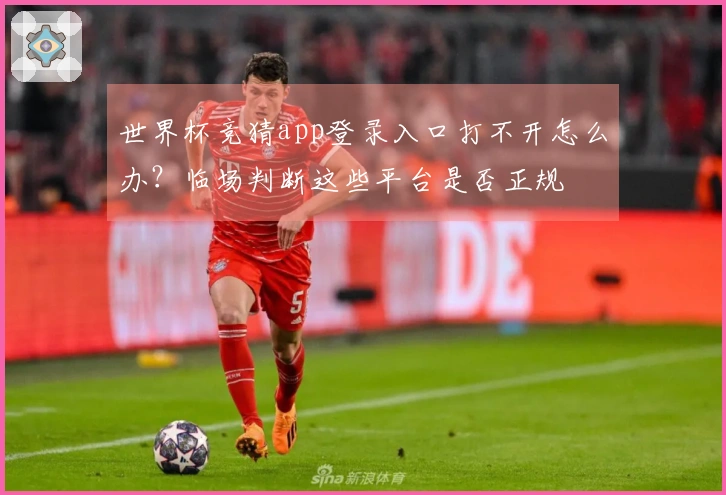 世界杯竞猜app登录入口打不开怎么办？临场判断这些平台是否正规